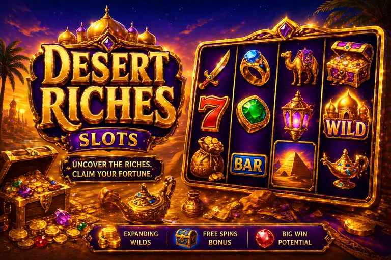 Desert Riches — free online game preview