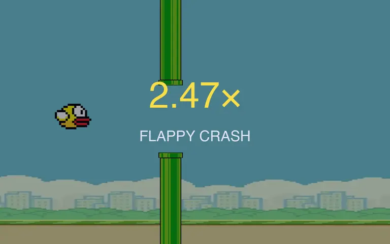 Flappy Crash — free online game preview